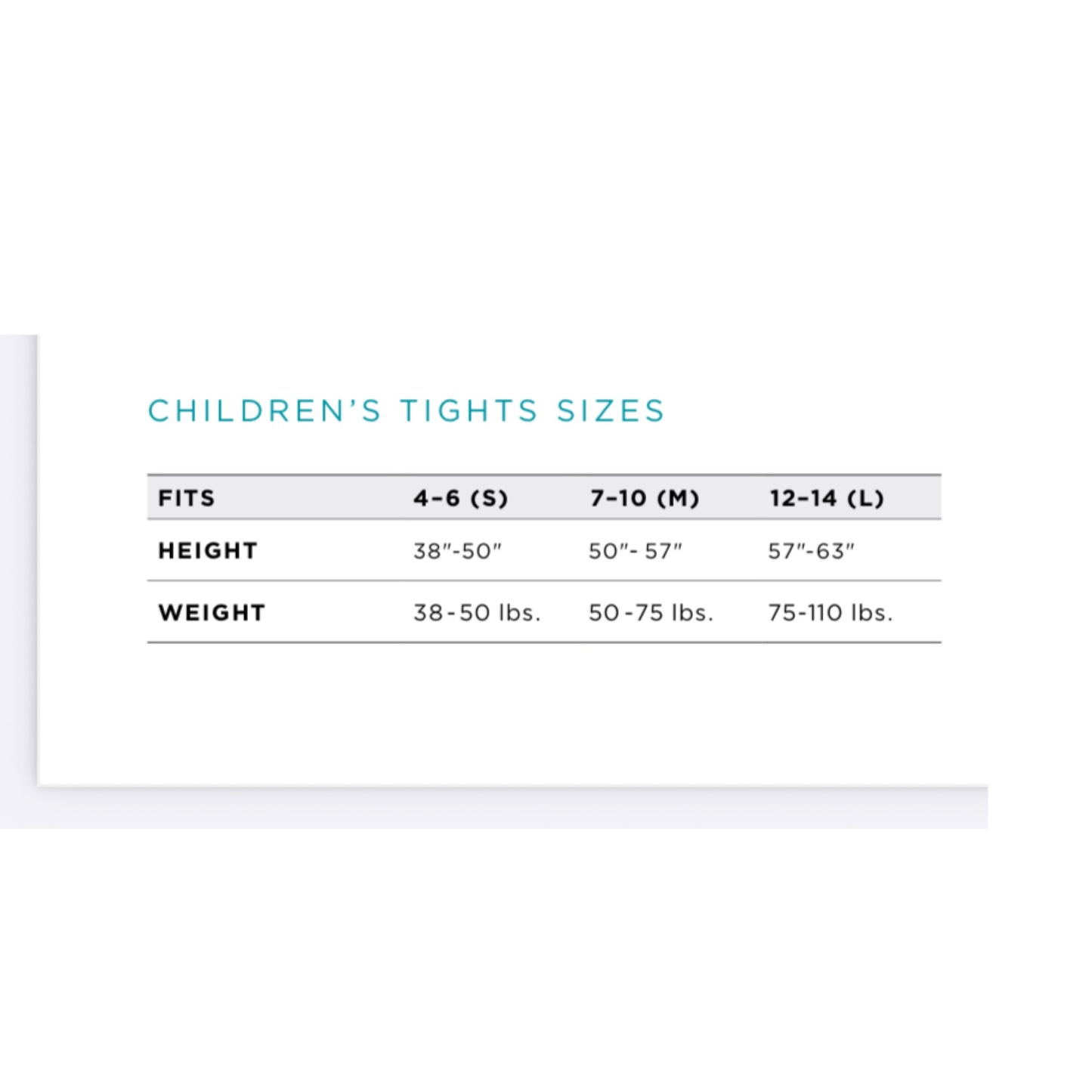 Tights: Dancing Fair Footless Tights (Child)